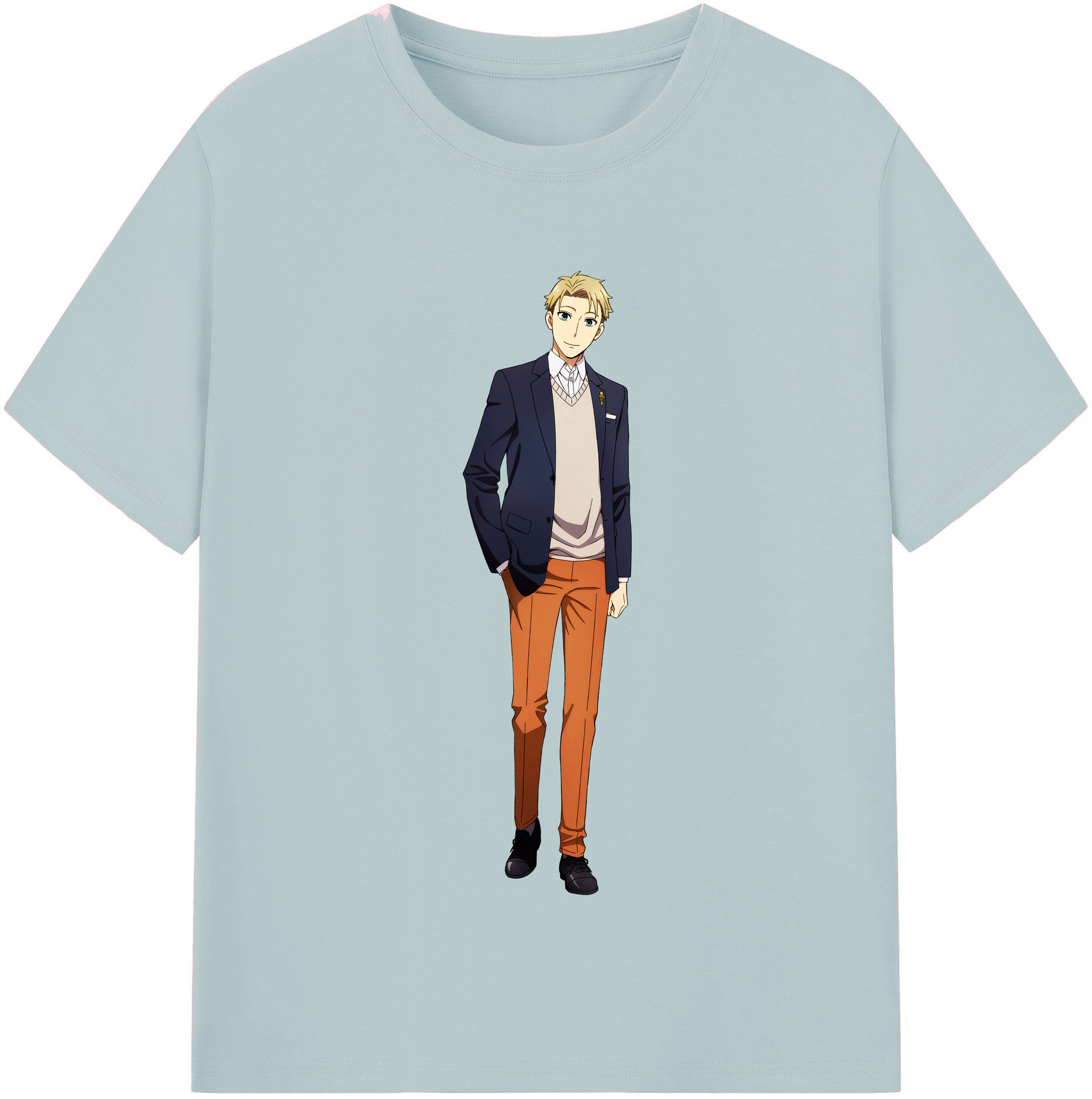 （画像用） SPY×FAMILY间谍家家酒 綿100％半袖Tシャツ（フロントプリント）
